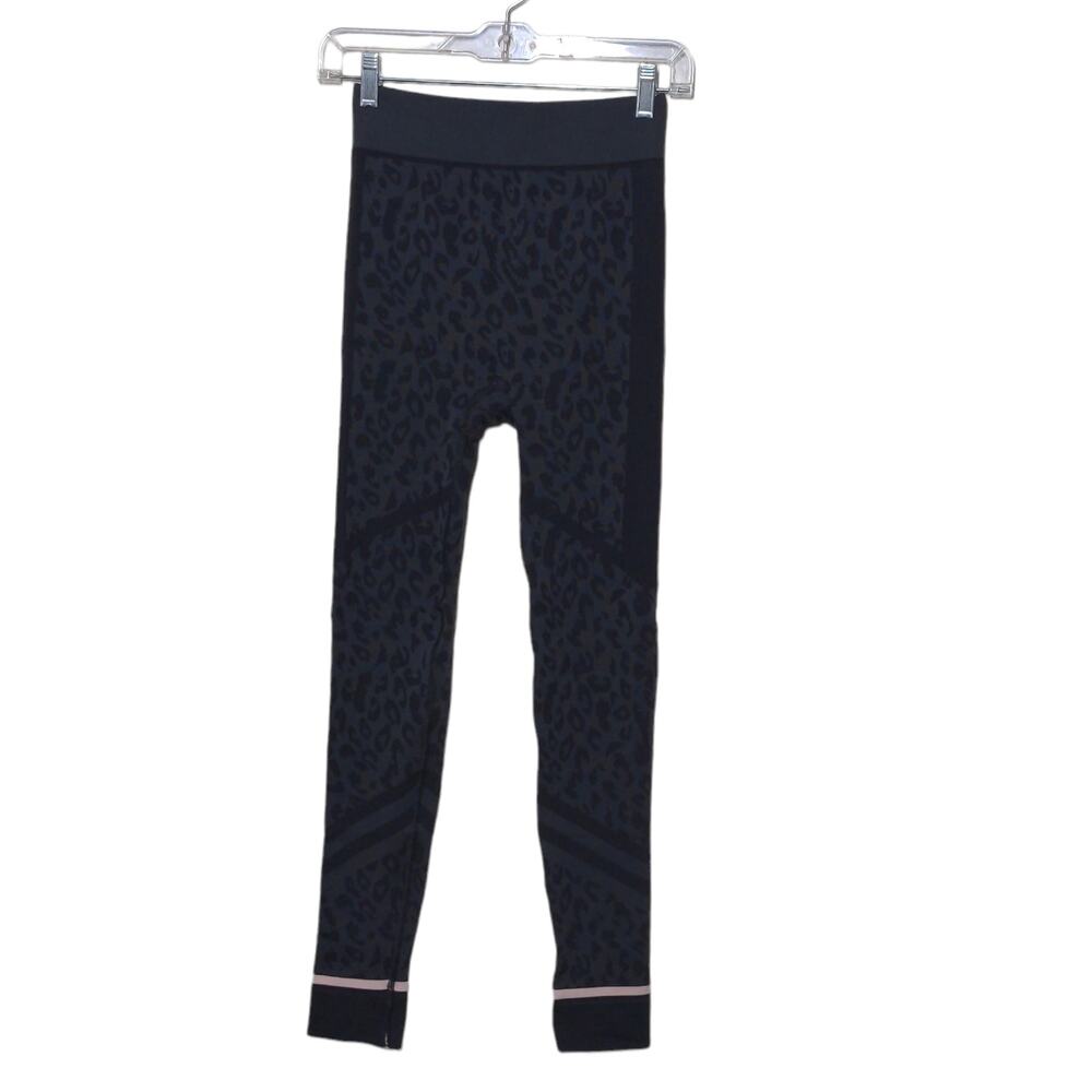 Sweaty Betty Gray Leopard Base Layer Leggings - Size 0-2 (UK XS)